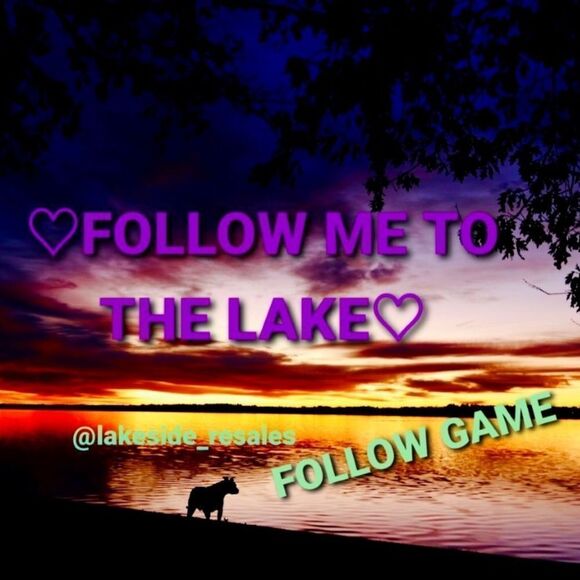 Follow Game!!!!!  It's a beautiful day at the lake.  Join me for some sunshine!! - Picture 1 of 1